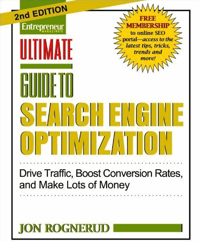 jon rognerud new search engine optimization book cover