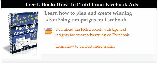 learn how to advertise on Facebook - free ebook