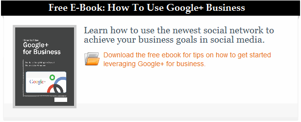 use social media and Google+ to increase rankings. Free ebook+course.