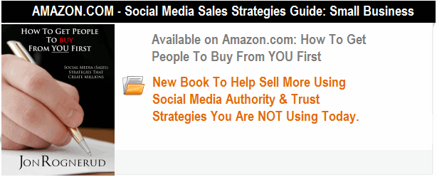 social media sales book amazon jon rognerud